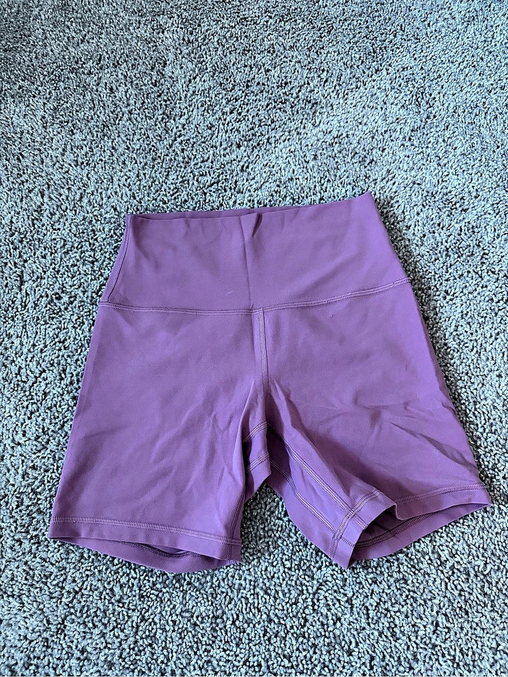Lululemon Align High-Rise Short 6" Purple Waist 6